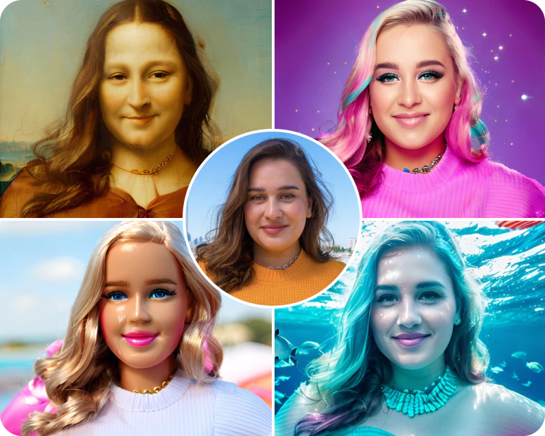 Generate fun avatars with AI avatar generator